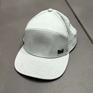 Melin Hydro Trenches Icon Hat Heather Gray Snapback Large 58cm